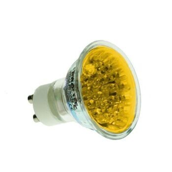 GU10 18X0.12W Желтый 220-240V Диодная лампа "Horoz"